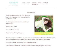 Tablet Screenshot of alejandraortega.com